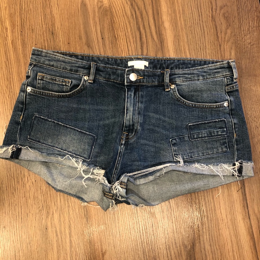 H&M Denim cut off shorts
